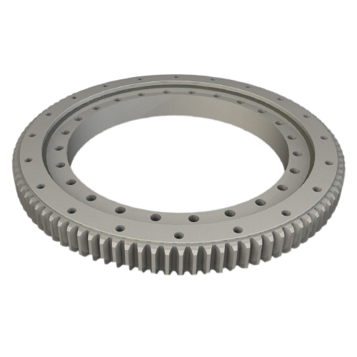 Crossed roller slewing bearing with external gear teeth (HXSA series)